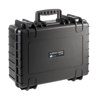 Outdoor Case typ 5000 svart med skuminteriör