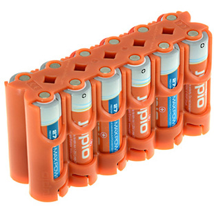 Batterihållare (AA) för 12 batterier