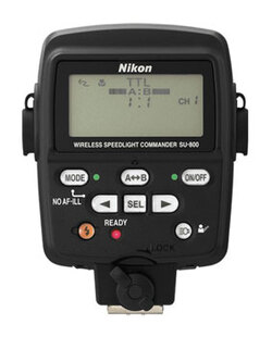 SU-800 trådlös kontrollenhet för Nikon Creative Lighting System 