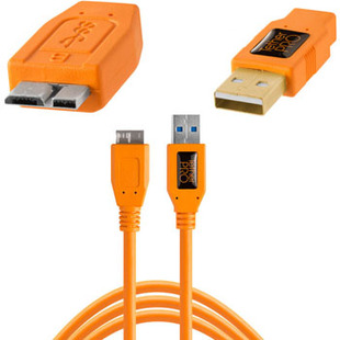 TetherPro USB 3.0 SuperSpeed Hane till Micro-B, 4,6 meter 