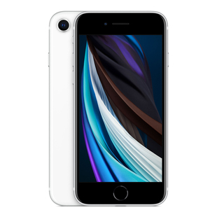 iPhone SE (2nd gen) 64GB Grade A - Vit (Refurbished)