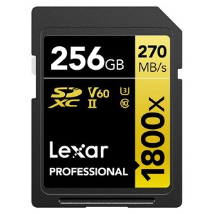SDXC Professional 1800X 256GB UHS-II V60, 270MB/s