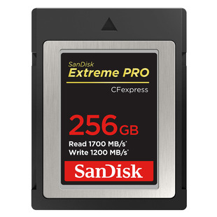 CFexpress Extreme Pro 256GB R1700/W1200 Typ B