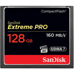 CompactFlash Extreme PRO, 128GB, UDMA 7, 160MB/s