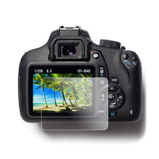 LCD-skydd i härdat glas för bl a Panasonic GH5, GH5 II, GH5s och Canon EOS R, R5/R6