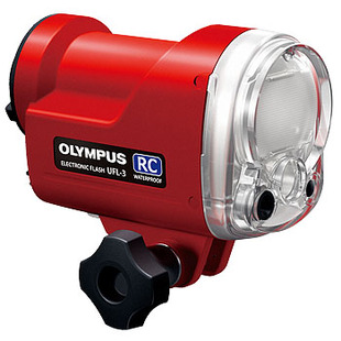 UFL-3 blixt, för Olympus undervattenshus + PTCB-E02 optisk fiberkabel till UV-blixt (begagnad)