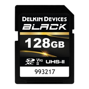 Black Rugged SDXC 128GB UHS-II V90 R300/W250