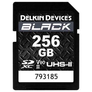 Black Rugged SDXC 256GB UHS-II U3 V90 300MB/s