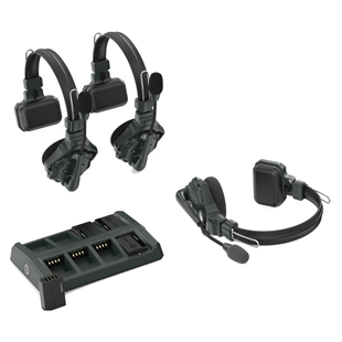 Solidcom C1, full duplex trådlöst intercom-system med 3 headsets