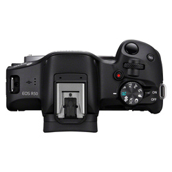 EOS R50 kamerahus + RF-S 18-45mm f/4,5-6,3 IS STM + RF-S 55-210mm f/5-7,1 IS STM