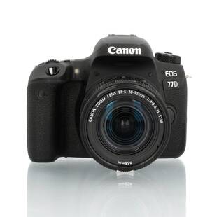 EOS 77D hus +  EF-S 18-55/4-5,6 IS STM (begagnad)