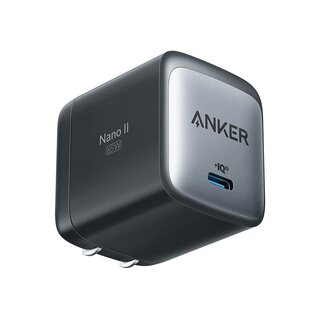 PowerPort Nano II, kompakt snabbladdare- Svart