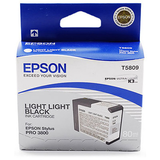 T5809 Light Light Black 80ml till Pro 3800, Pro 3880   