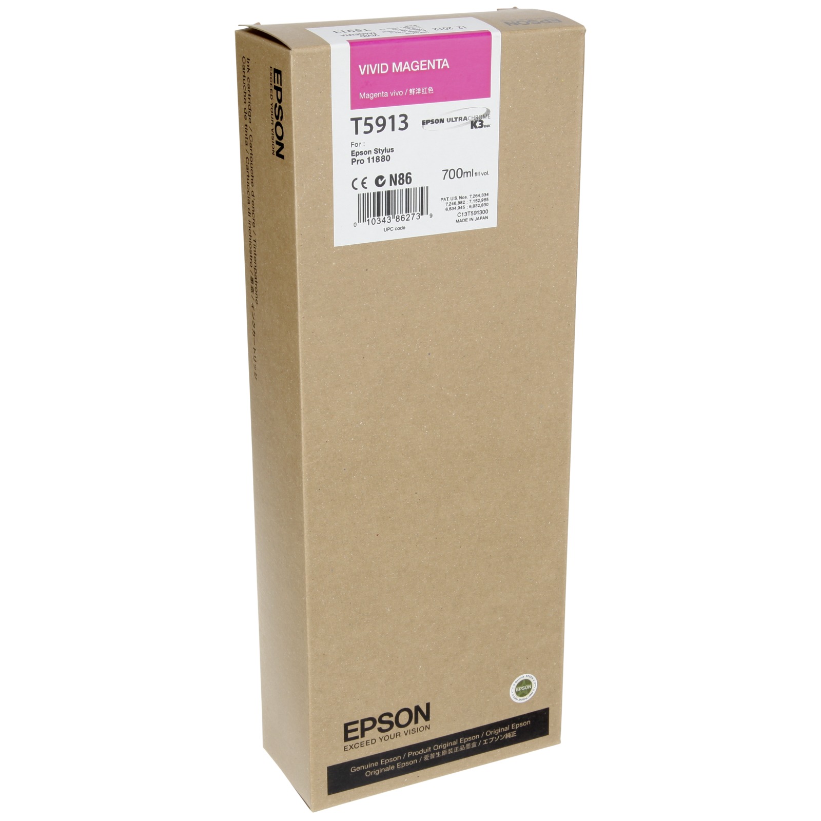 Epson Vivid magenta T591 700 ml T5913