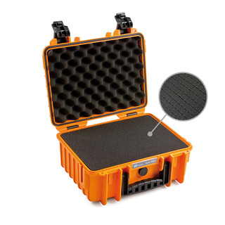 Outdoor Case typ 3000 orange med skuminteriör