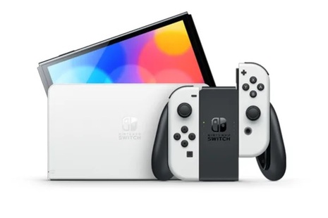 Switch OLED - Vit