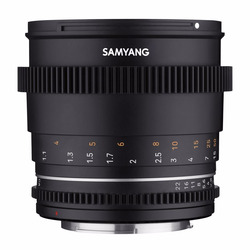 85mm T1,5 VDSLR MK2, för Micro 4/3