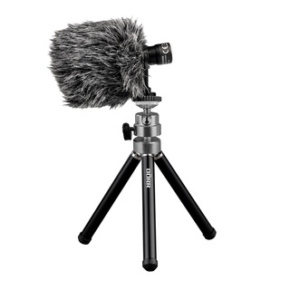 Vloggkit VL-26, ringbelysningskit + mikrofon CV-01 för mobiltelefon