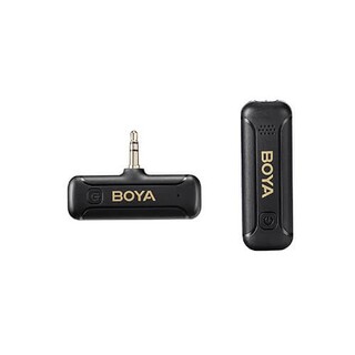 BY-WM3T2 , trådlöst myggmikrofonsystem - 3,5mm TRS