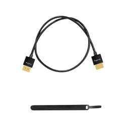 HDMI-kabel Ultra Slim 4K, A-A, 55 cm