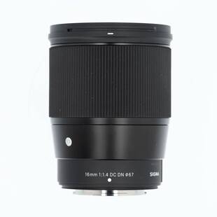 16mm f/1,4 DC DN Contemporary för Fujifilm XF-fattning (APS-C) (begagnad)