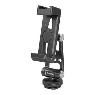4382 Metal Phone Holder with Cold Shoe Mount, mobilhållare i metall med tillbehörssko