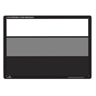 ColorChecker Grayscale, 3 steg