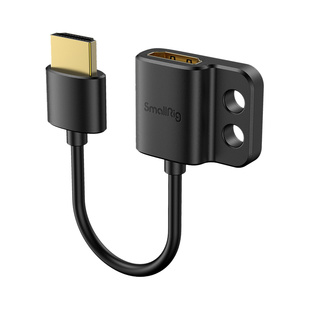 HDMI-adapterkabel Ultra Slim 4K, A-A hane-hona, 14 cm