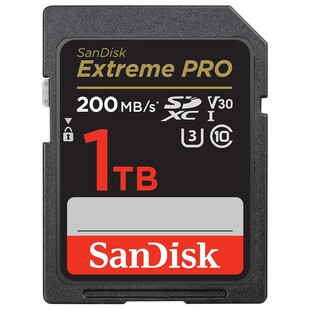 SDXC Extreme Pro UHS-I V30 1TB Class 10 200MB/s