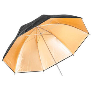 paraply guld 91cm (begagnad)