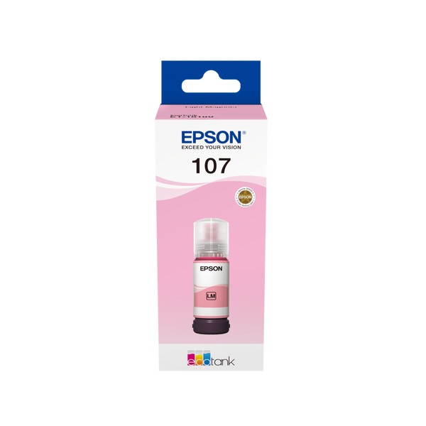 107 EcoTank bläckflaska, 70 ml - Light magenta
