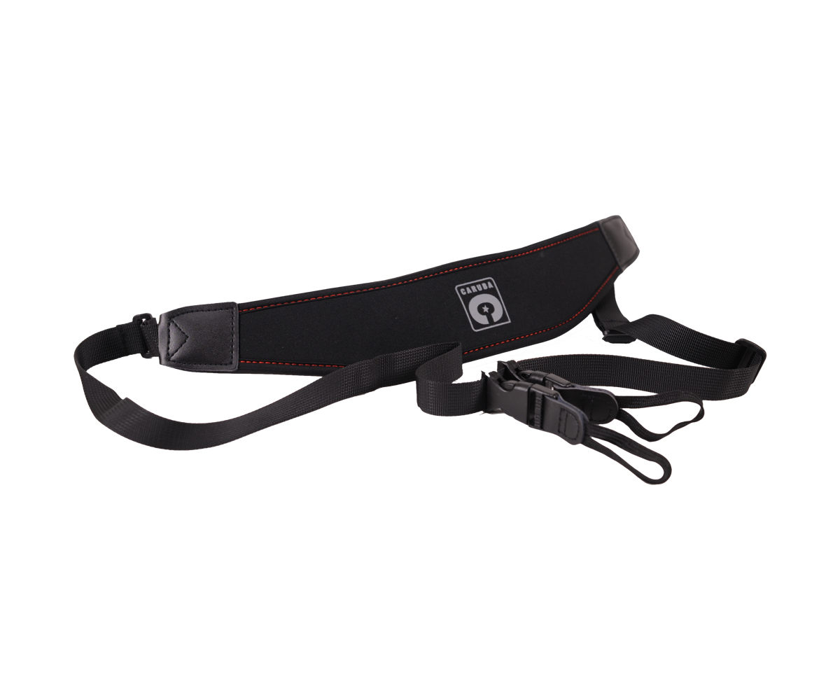 Sling strap kamerarem, Svart med röda detaljer