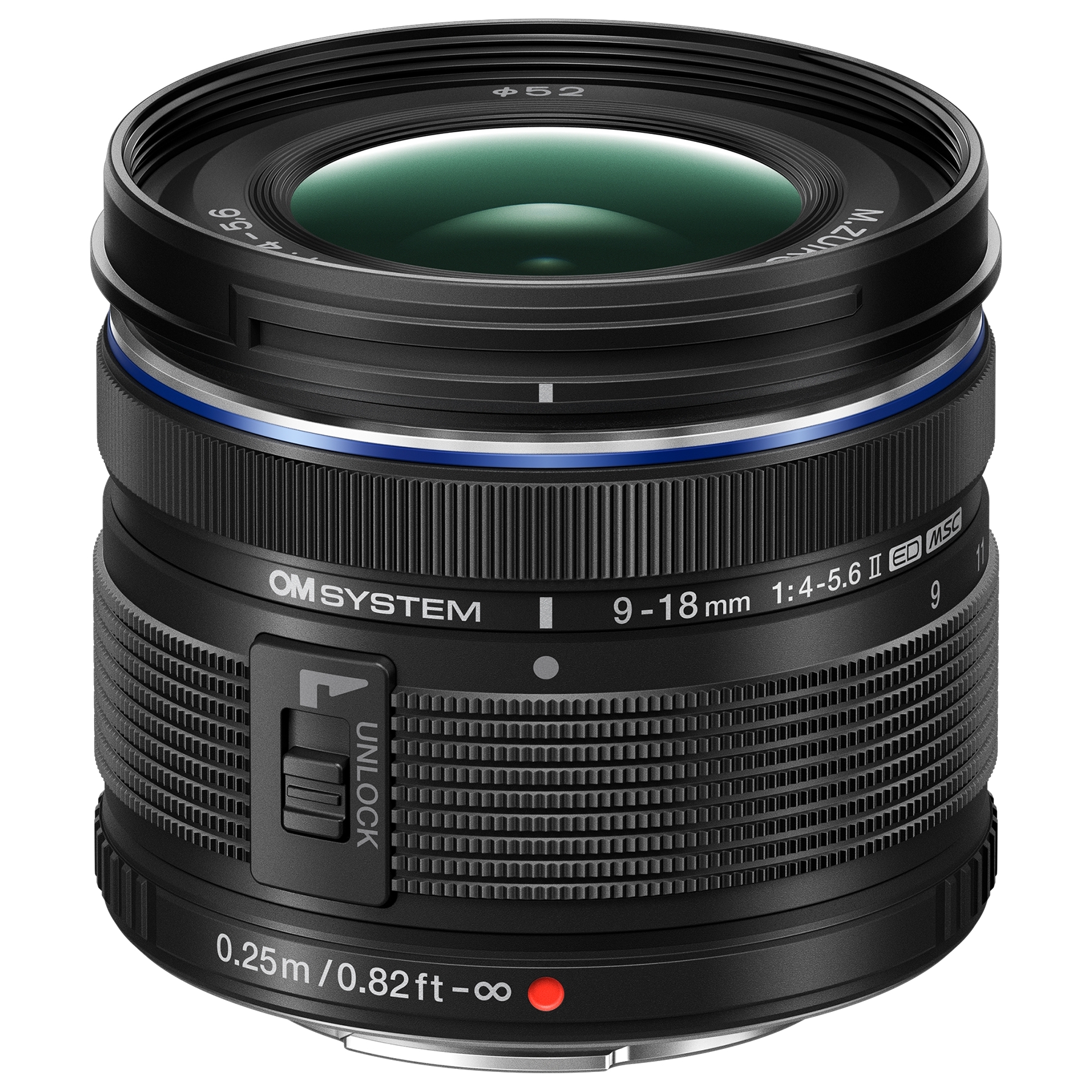 M.Zuiko Digital ED 9-18mm f/4-5,6 II (för Micro 4/3)