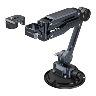 5123 Mini Shock Absorber Arm, stabiliserings arm med sugkopp för Osmo Pocket 3, GoPro, Insta360 X4 och andra actionkameror