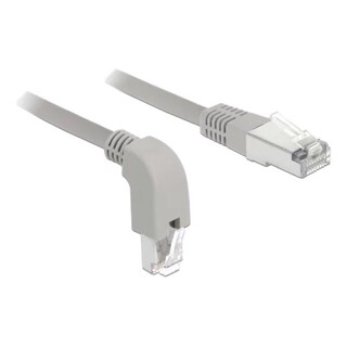 Nätverkskabel, Cat6, nervinklad & rak - 0,5m