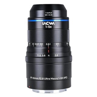 Aksen 45mm f/2,8 1-5x Ultra Macro APO för Canon EF (fullformat)