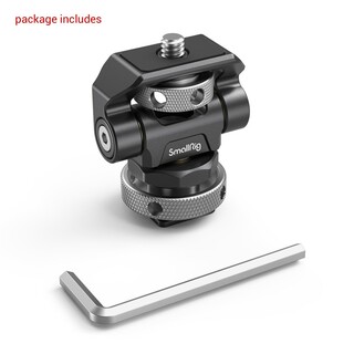2905 Swivel och Tilt Justerbart monitorfäste för Blixtsko fäste