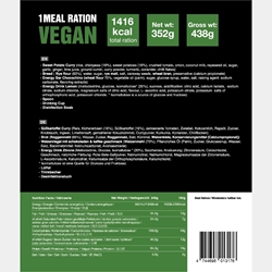 Foodpack 1 Meal Ration Vegan