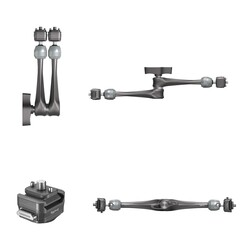 4489 HawkLock H21 Quick Release Rosette, magic arm 11"