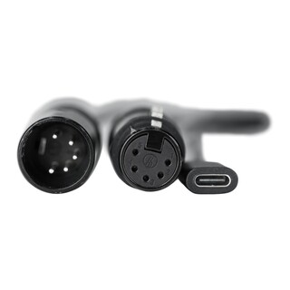 USB-C till DMX kabelsplitter