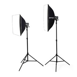 Studioblixt D-Lite RX ONE DUAL Softbox Set, 2st blixtar + tillbehör