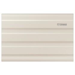 T7 Shield Bärbar SSD, USB-C, 2TB - Beige