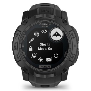Instinct 3 Solar Tactical Edition 50mm - Svart