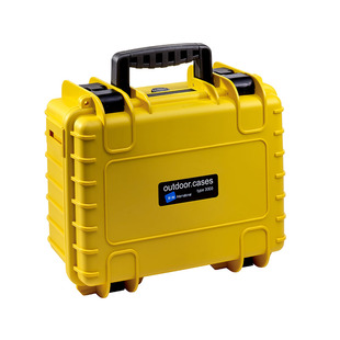 Outdoor Case typ 3000 gul med skuminteriör