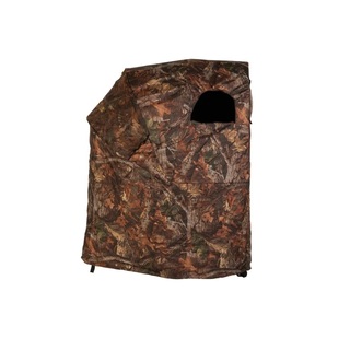 Camouflage-tält / gömsle 1-man inkl stol Brun/Grön-Camo