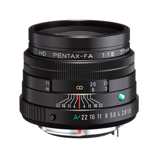 HD-FA 77mm f/1,8 Limited, svart (fullformat)