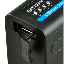 ProLine batteri motsvarande Sony NP-F970 med LED indikator och 10050 mAh  
