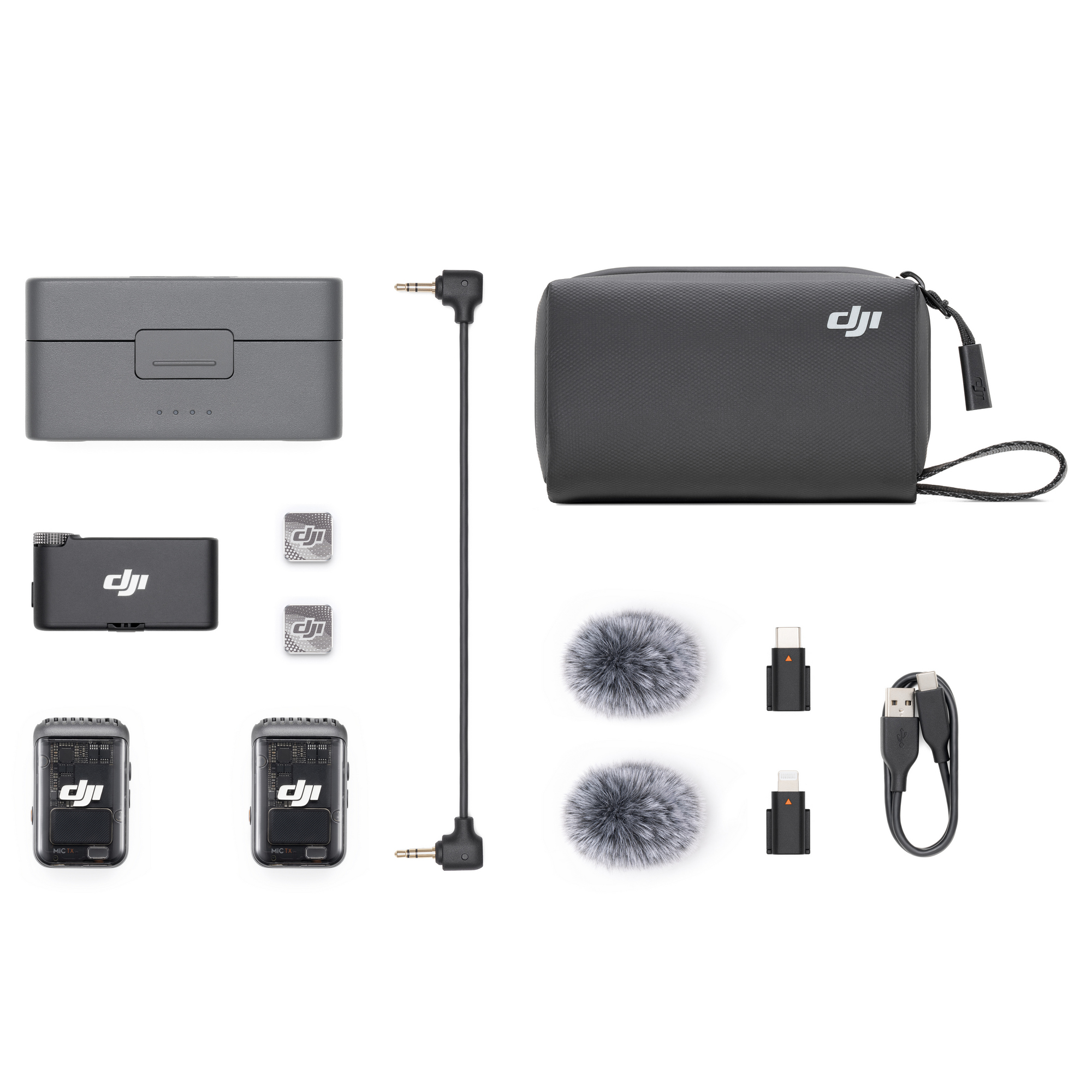DJI Mic 2, 2 TX & 1 RX