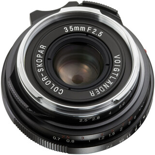 35mm f/2,5 Color Skopar Pancake VM, till Leica M-fattning
