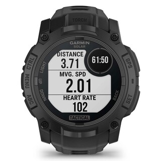 Instinct 3 Solar Tactical Edition 50mm - Svart